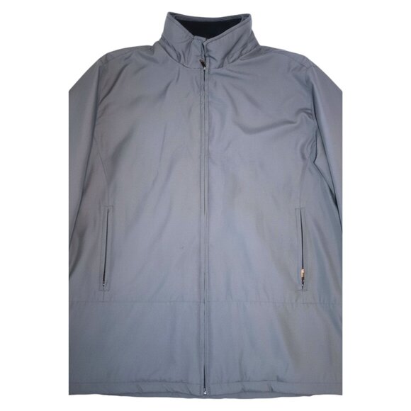 Weatherproof Men’s XXL Gray Softshell Jacket Fleece Lined Winter Athleisure - Picture 4 of 9